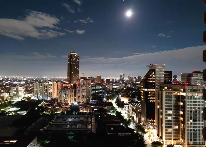 Apartamento Skyline Polanco 200 Mbps, Pool&gym México DF